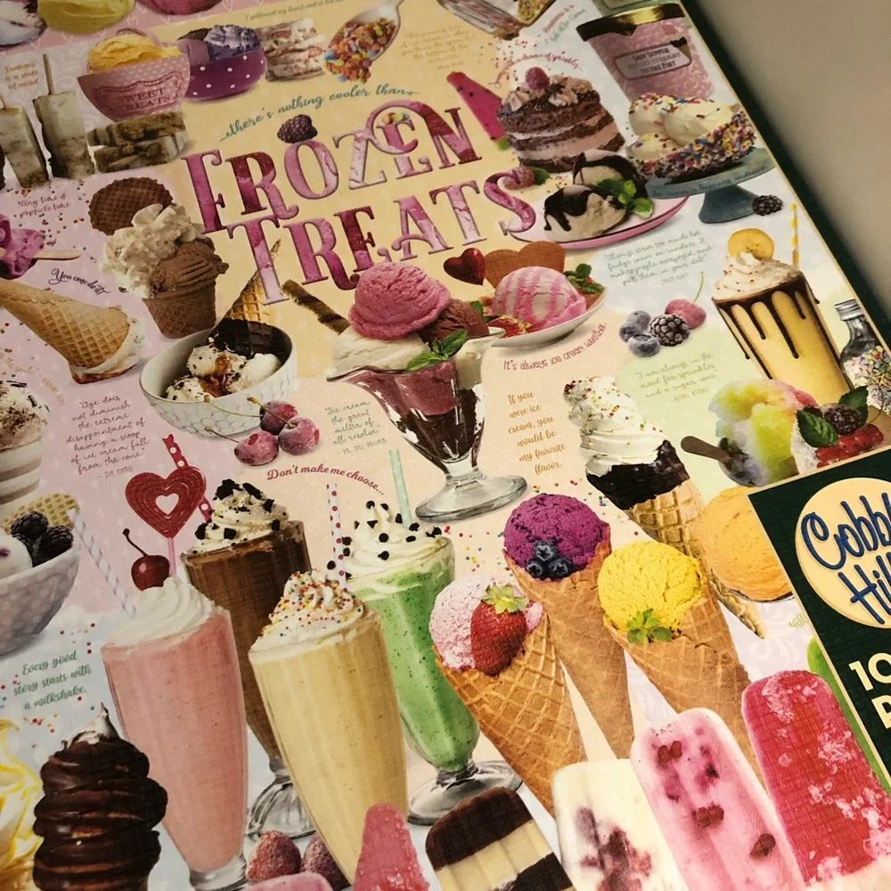 Cobble Hill 80367 Frozen Treats 1000 piece puzzle - Picture 7 of 10